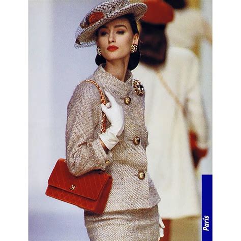 chanel skirt suit|vintage lady in chanel suits.